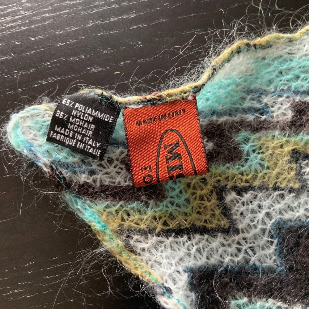 Classy mohair Missoni scarf